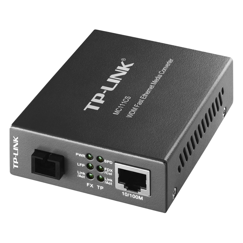 TP-Link MC111CS - Bộ Chuyển Đổi RJ45 10/100Mbps Sang SC Single-Mode 100Mbps - Hàng Chính Hãng